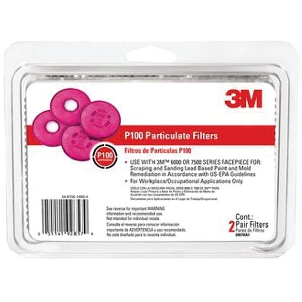 3M TEKK Protection Filter, Particulate Filter, P100 Filter 2097HA1-C